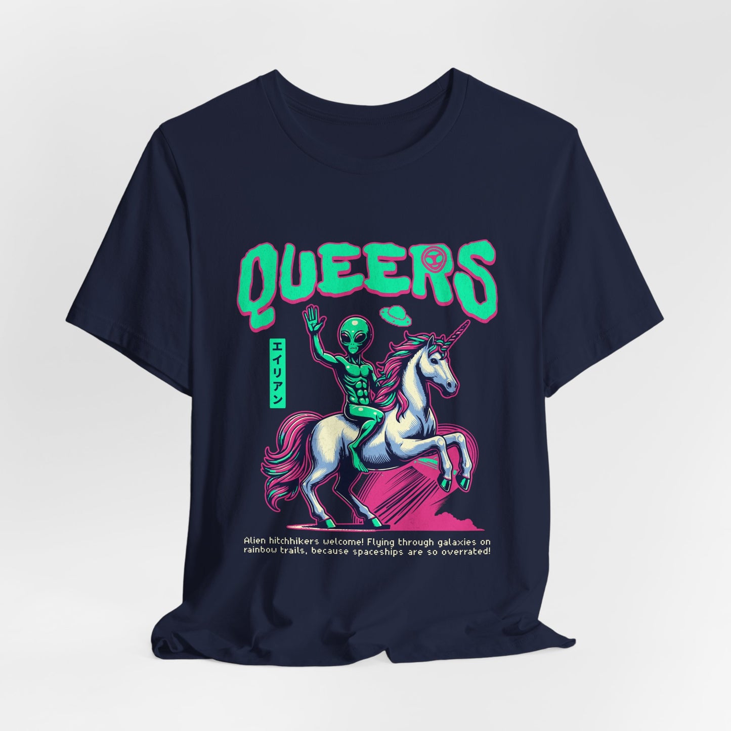 Unisex - Alien And Unicorn